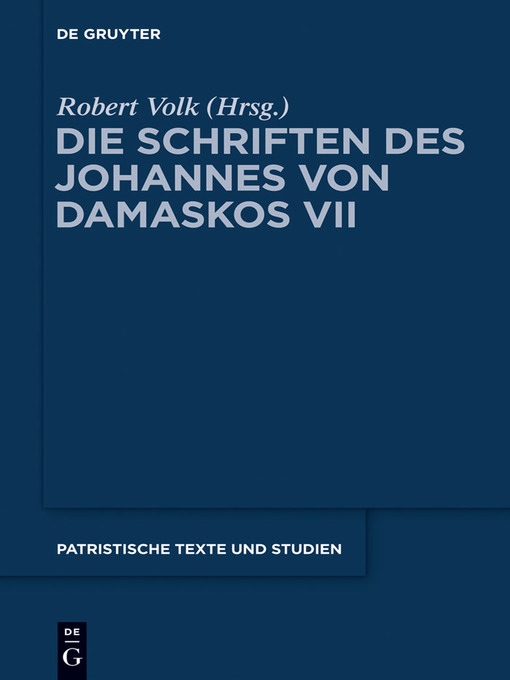 Title details for Commentarii in epistulas Pauli by Robert Volk - Wait list
